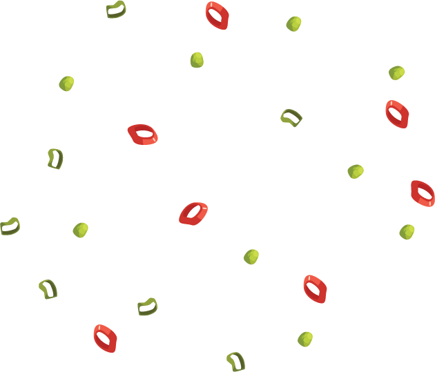 Pizza topping : Jalapeno Pepper Rings